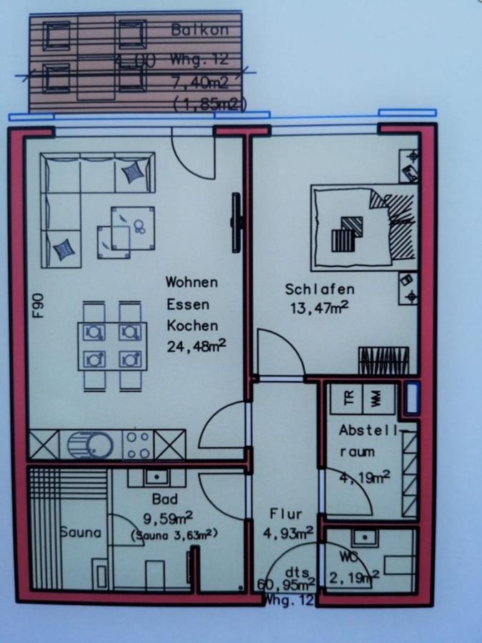 Ferienwohnung Quartier Hohe Geest 12 *